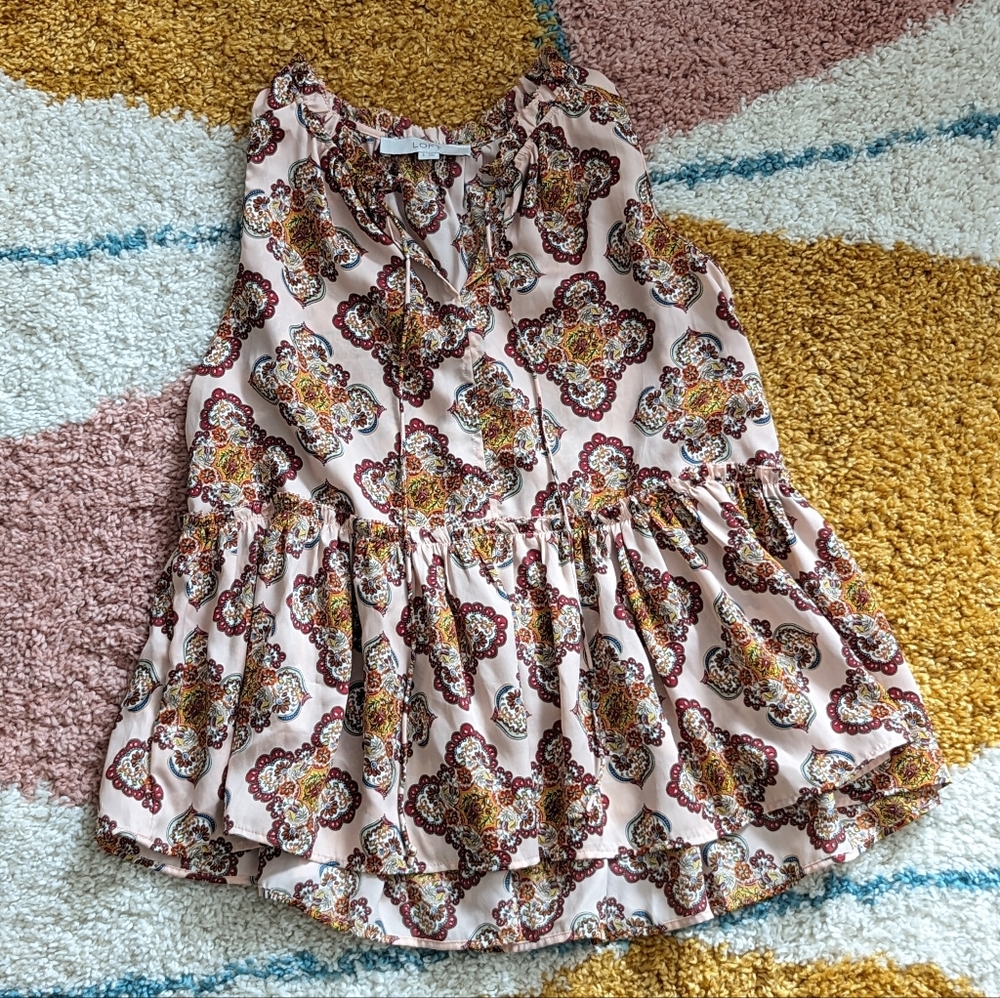 Beautiful Loft Peplum Top